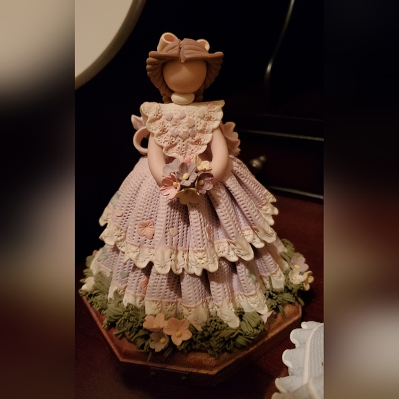 ANTIQUE FACELESS DOLLS HANDMADE DOMINICAN 🇩🇴 REPUBLIC FIGUERINES - Picture 7 of 10